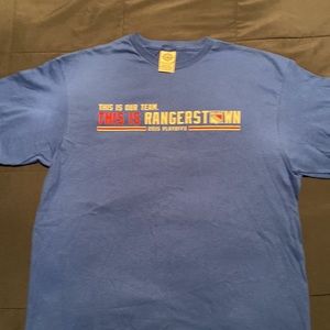 TShirt NY Rangers  2015 Playoff shirt , logo , This Is Our Town size Large , New